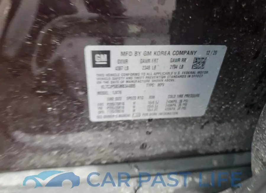 KL7CJPSB5MB344805# 13