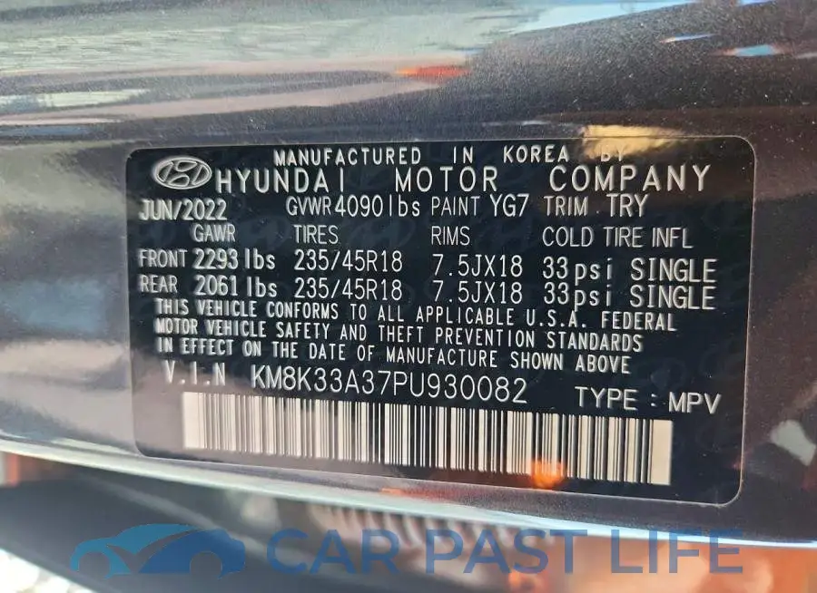 KM8K33A37PU930082# 13