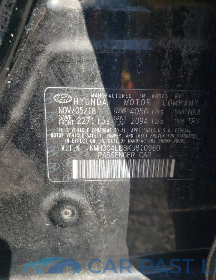 KMHD04LB8KU810960# 12