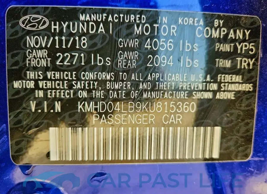 KMHD04LB9KU815360# 12