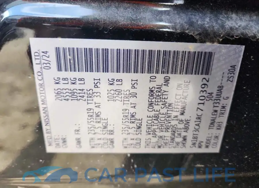 5N1BT3CA1RC710392# 14
