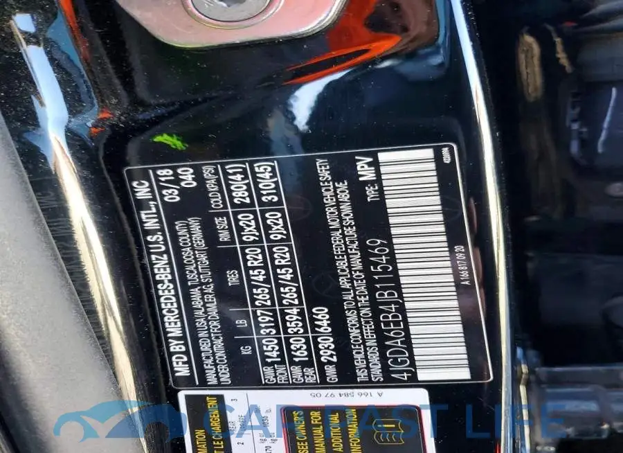 4JGDA6EB4JB115469# 13