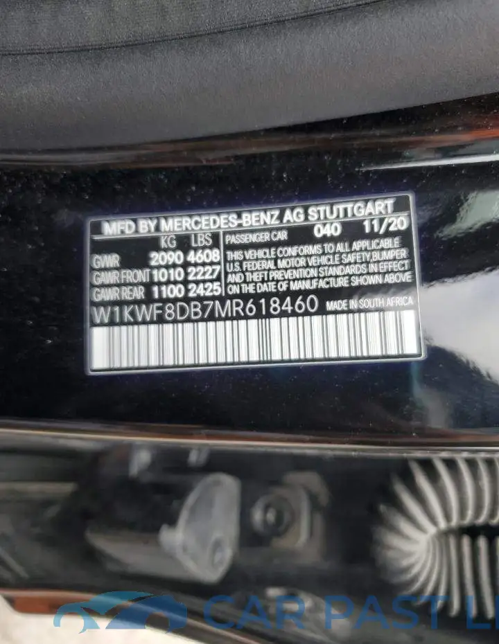 W1KWF8DB7MR618460# 12