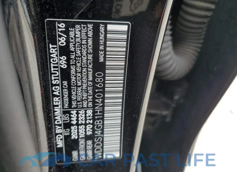 WDDSJ4GB1HN401680# 12