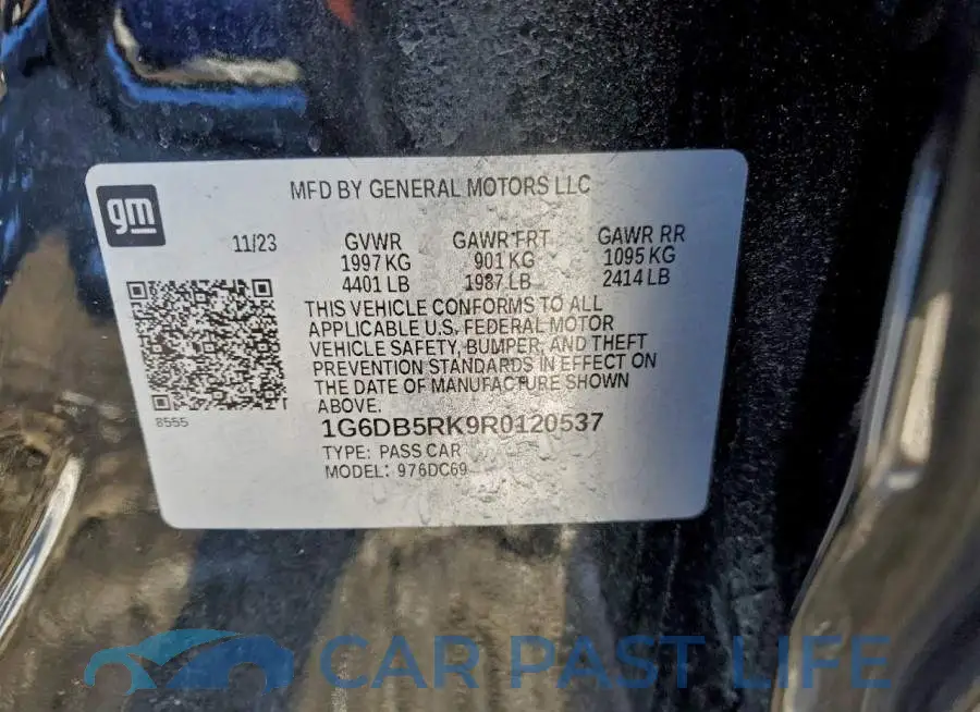 1G6DB5RK9R0120537# 13