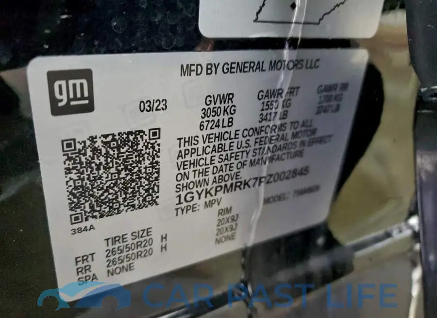 1GYKPMRK7PZ002845# 13