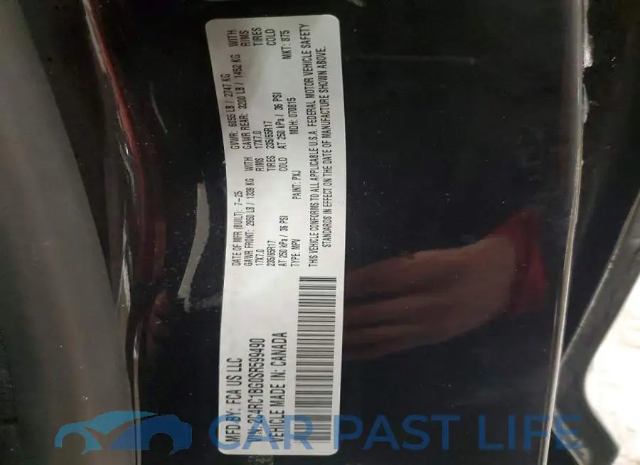 2C4RC1BG0SR599490# 14