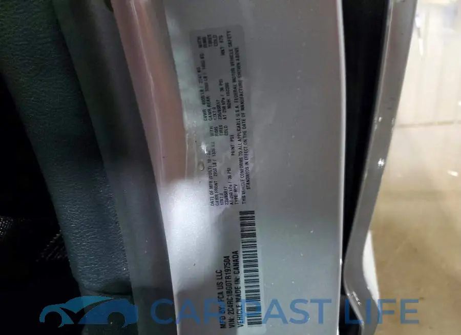 2C4RC1BG0TR197504# 13