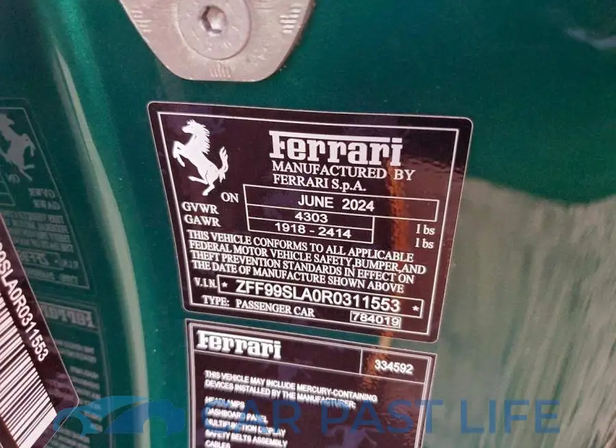ZFF99SLA0R0311553# 12