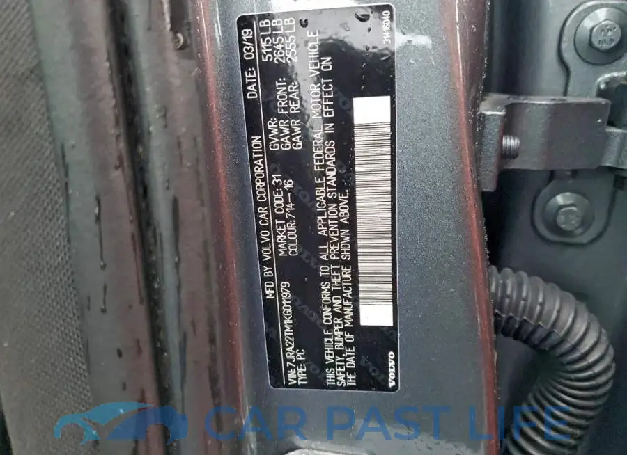 7JRA22TM1KG011979# 13