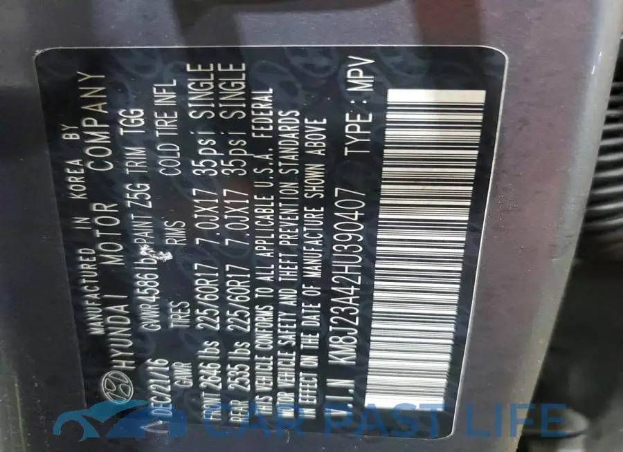 KM8J23A42HU390407# 13