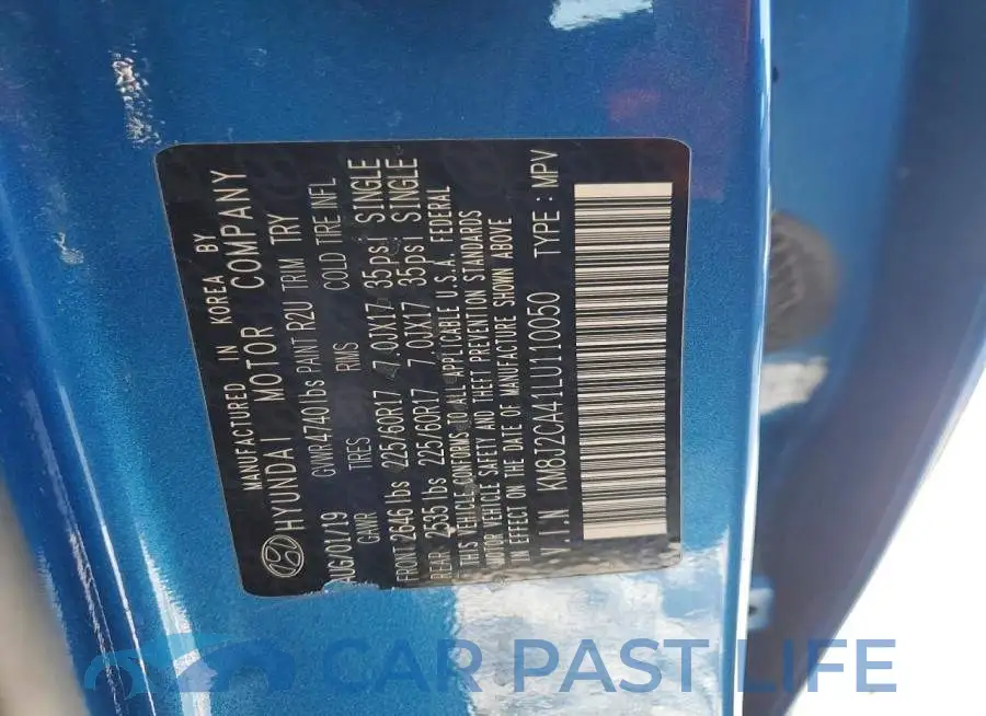 KM8J2CA41LU110050# 13