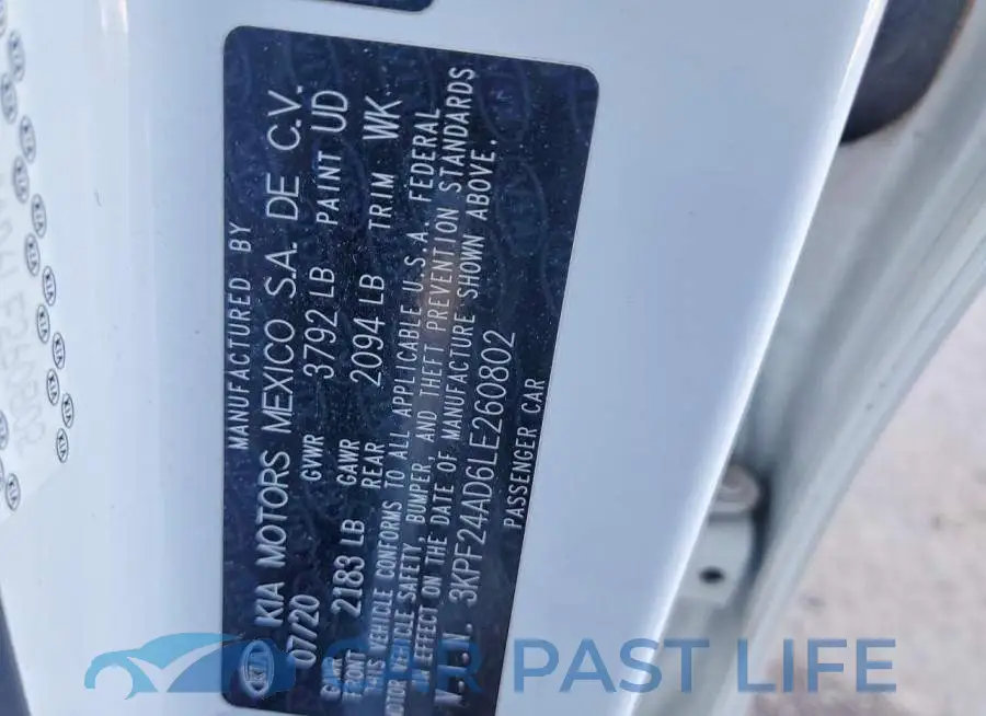 3KPF24AD6LE260802# 12