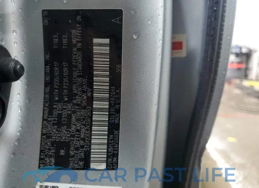 5TDYZ3DC7KS970653# 13