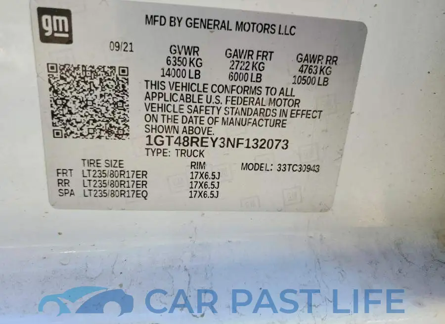 1GT48REY3NF132073# 12
