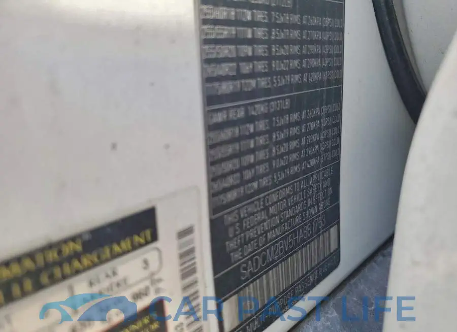 SADCM2BV5HA881763# 12
