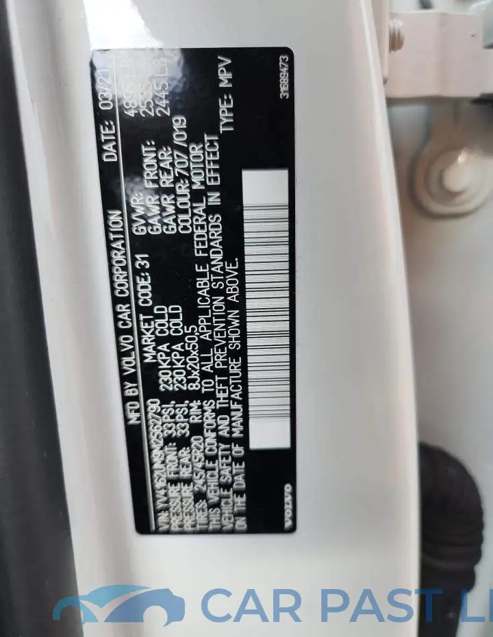 YV4162UM9M2562790# 12