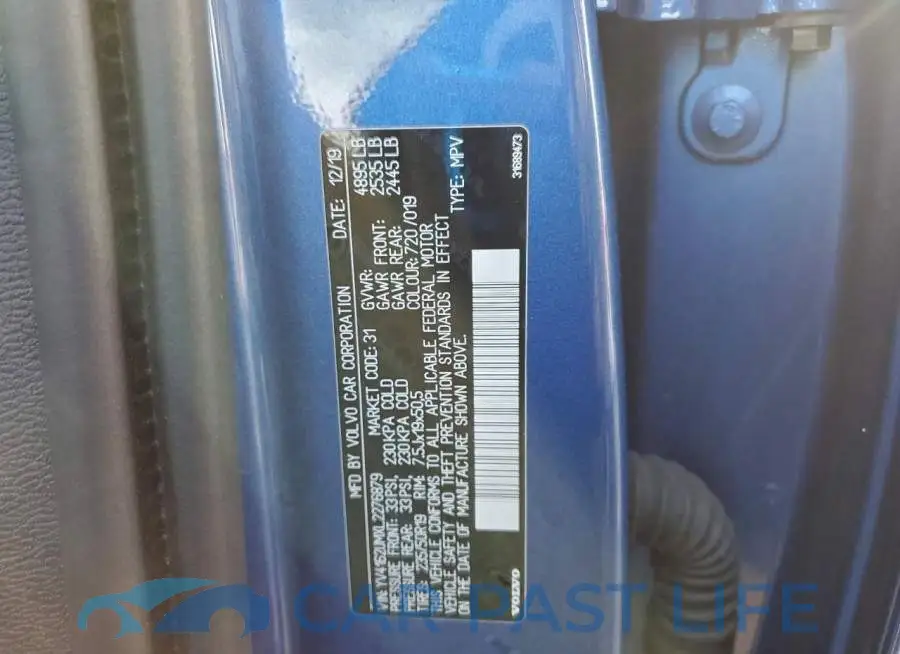 YV4162UMXL2276879# 13