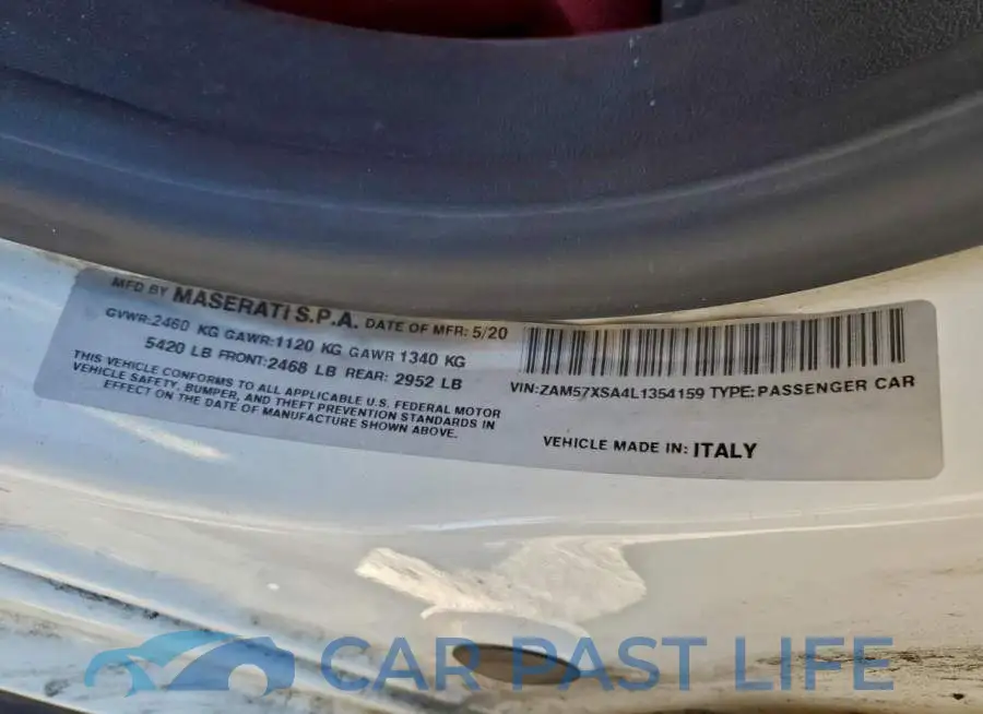 ZAM57XSA4L1354159# 12