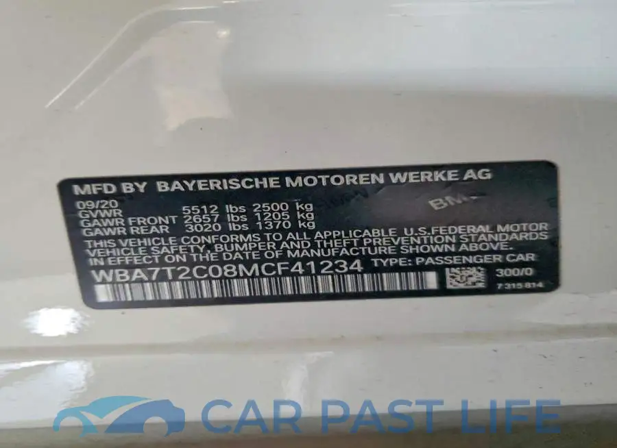 WBA7T2C08MCF41234# 12