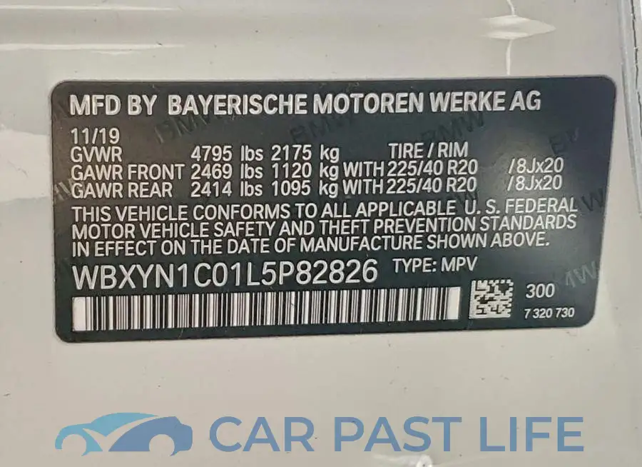 WBXYN1C01L5P82826# 14