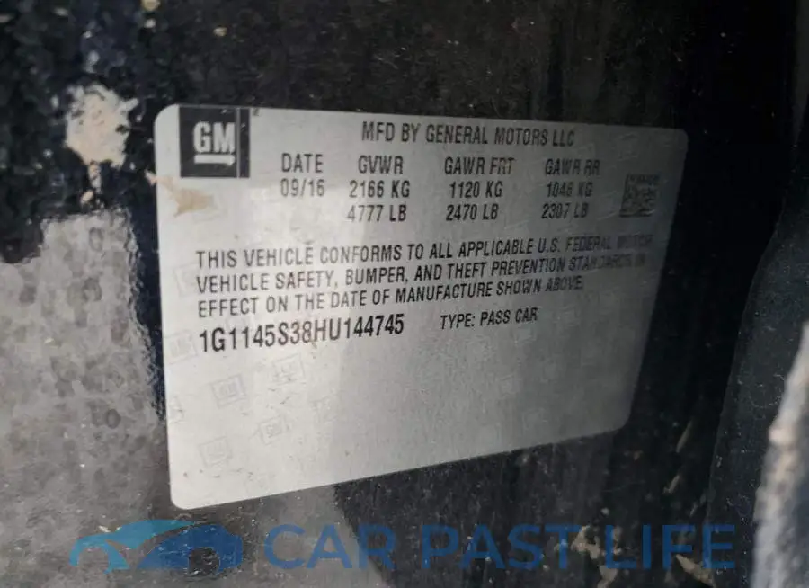 1G1145S38HU144745# 12