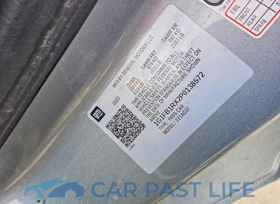 1G1FB1RX2P0138572# 12