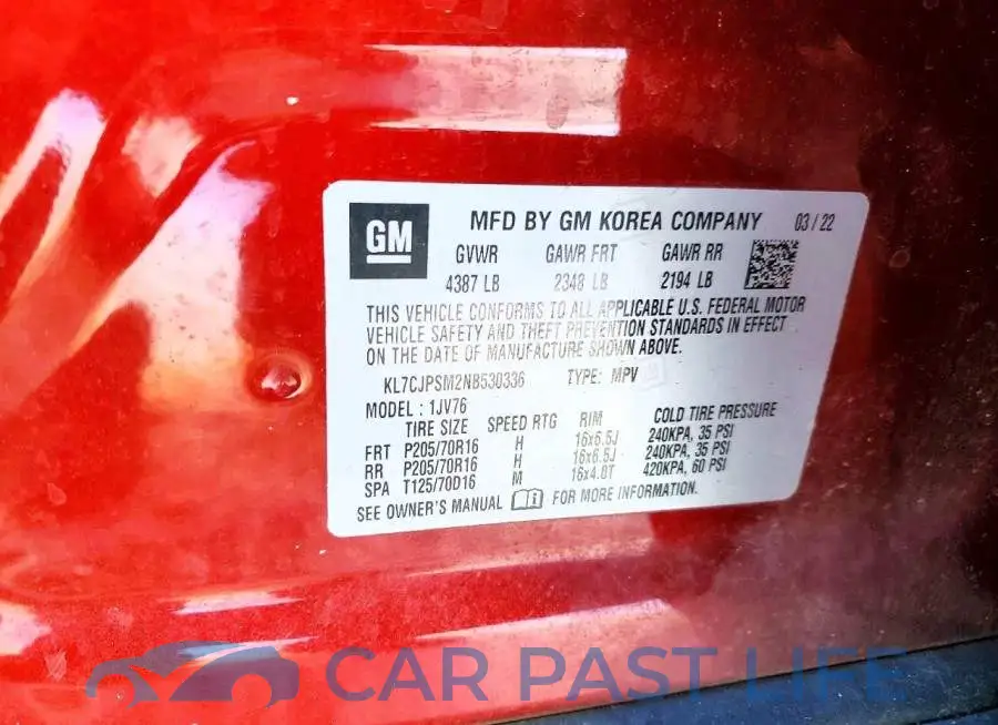KL7CJPSM2NB530336# 13