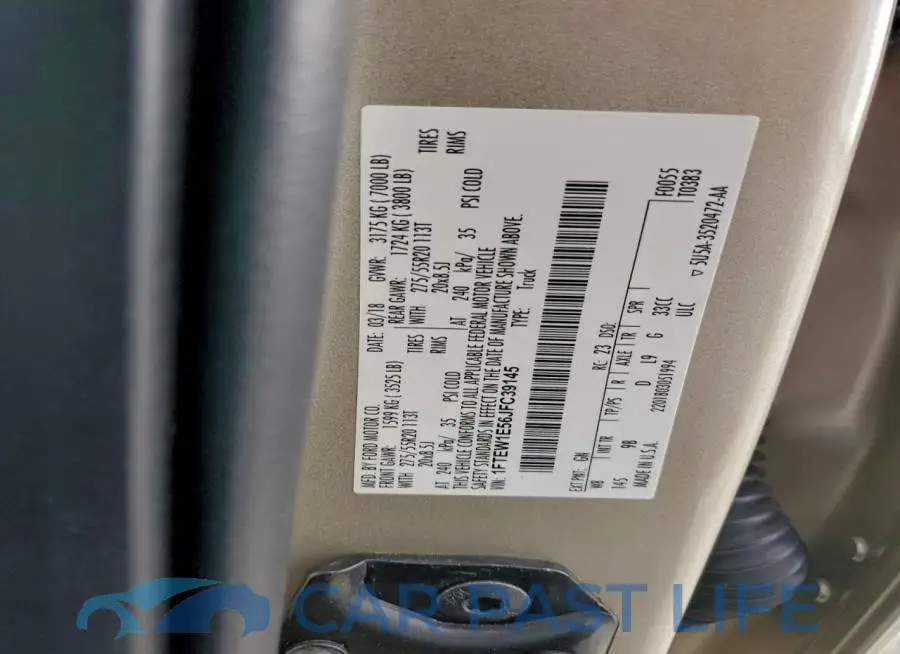 1FTEW1E56JFC39145# 12