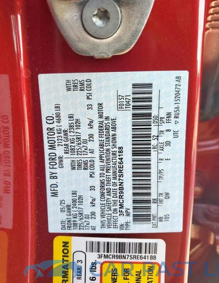3FMCR9BN7SRE64188# 13