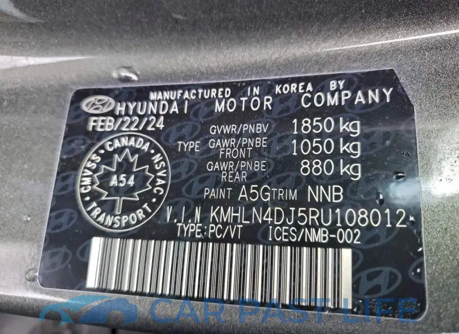 KMHLN4DJ5RU108012# 13