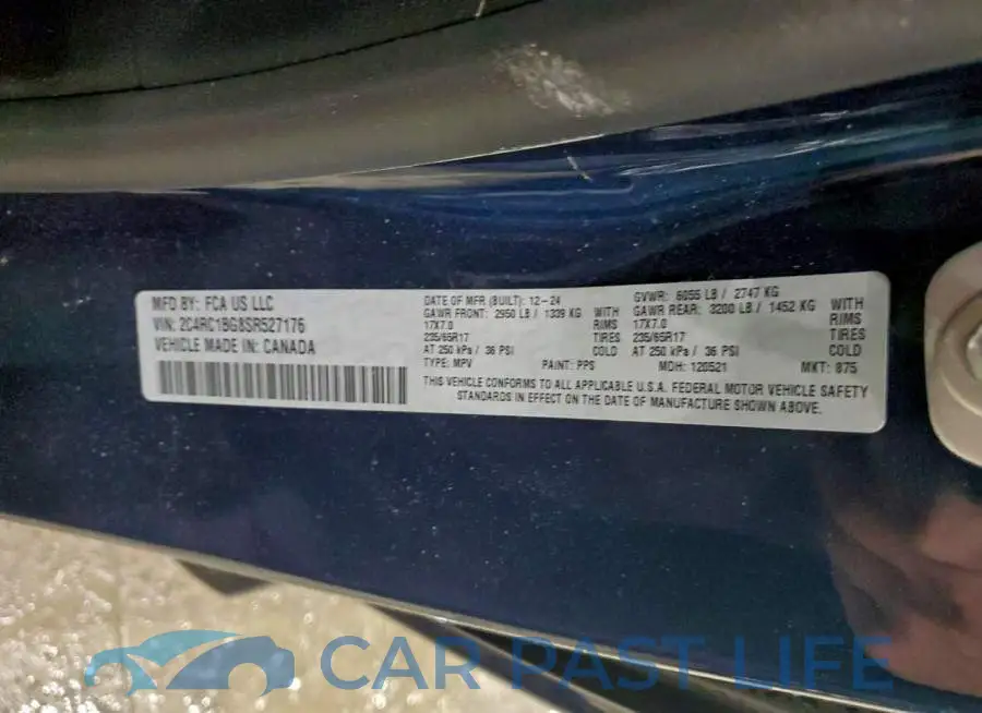 2C4RC1BG8SR527176# 13