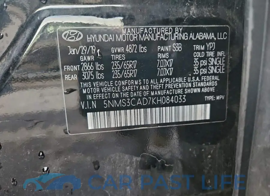 5NMS3CAD7KH084033# 13