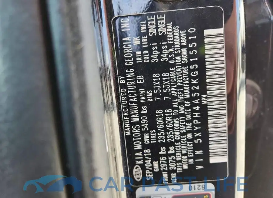 5XYPH4A52KG515510# 14