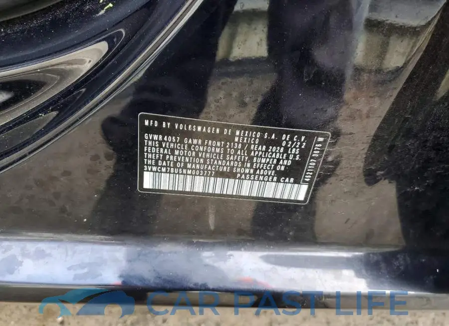3VWCM7BU5NM003777# 12