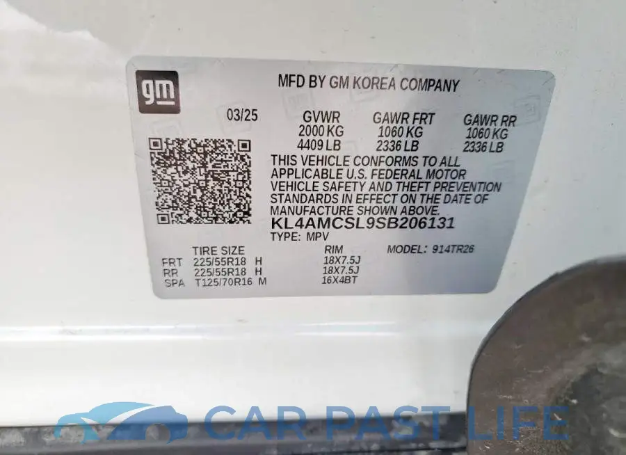 KL4AMCSL9SB206131# 13