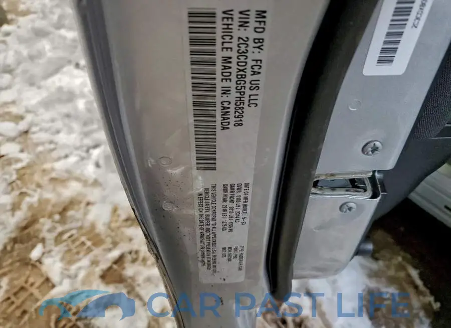2C3CDXBG5PH582918# 12