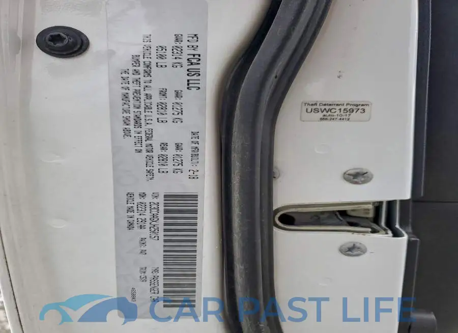 2C3CCAAGXJH250157# 12