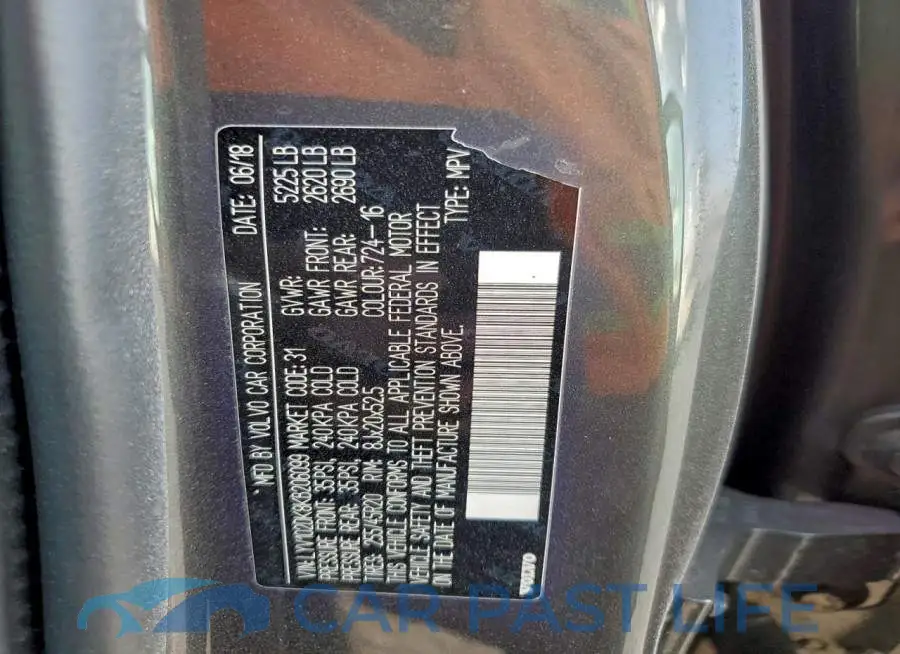 LYV102DK8KB206099# 13