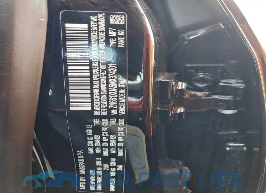 ZN661XUA5MX374201# 13