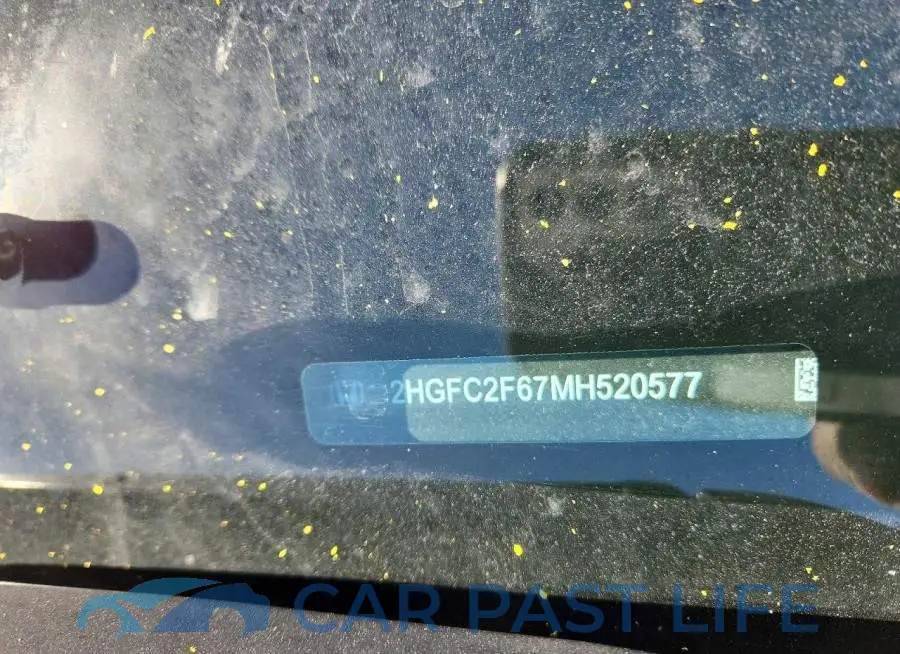 2HGFC2F67MH520577# 12