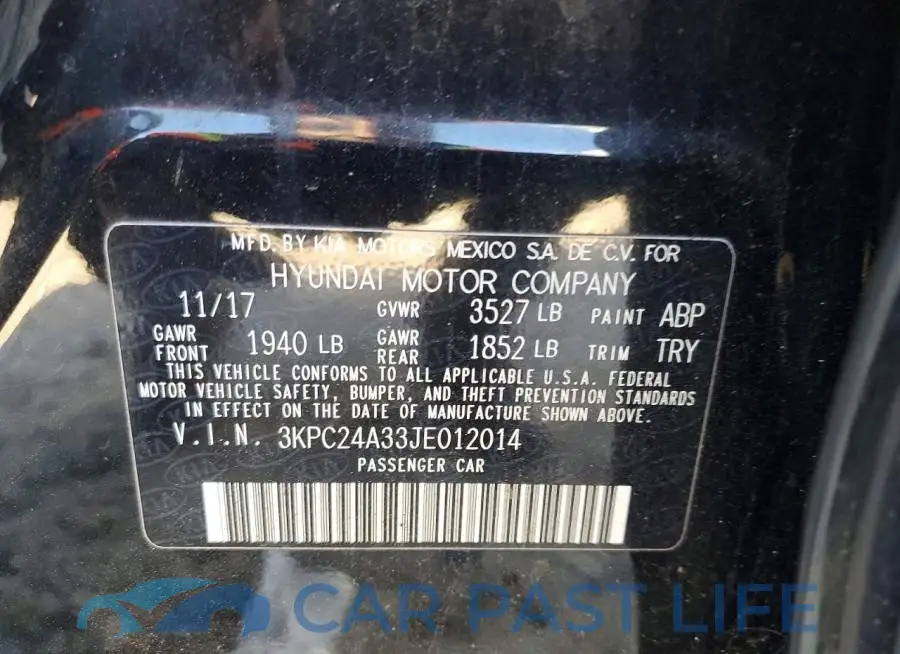 3KPC24A33JE012014# 12