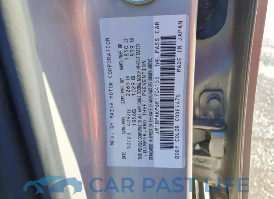 JM1BPAKM6R1704155# 13