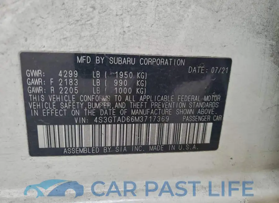 4S3GTAD66M3717369# 14