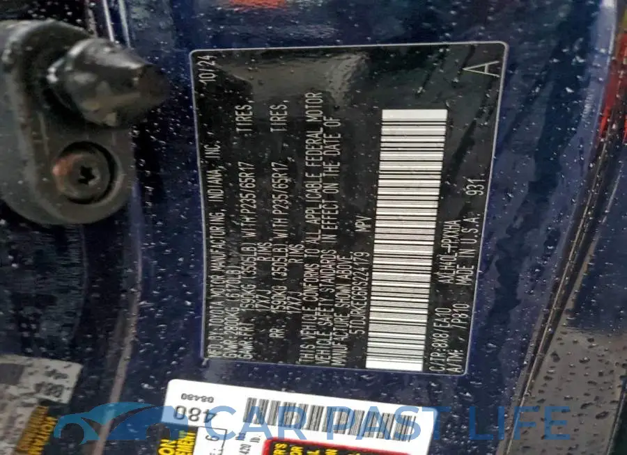 5TDJRKEC6RS224179# 13
