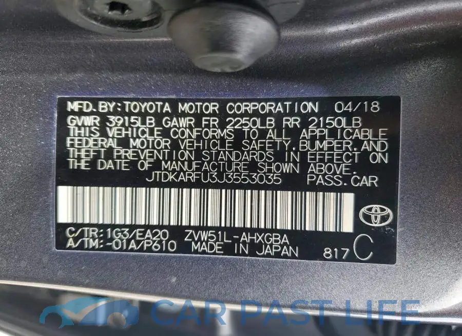 JTDKARFU3J3553035# 13