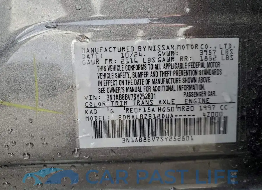3N1AB8BV7SY252801# 13