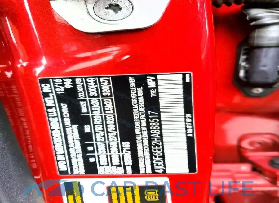 4JGDF6EE2HA888517# 13