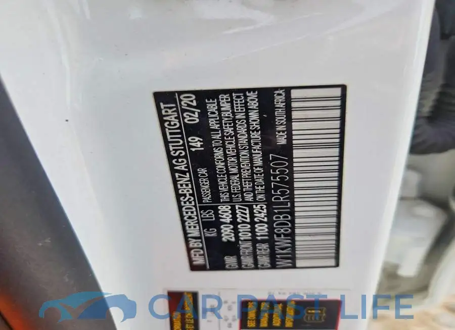 W1KWF8DB1LR575507# 12