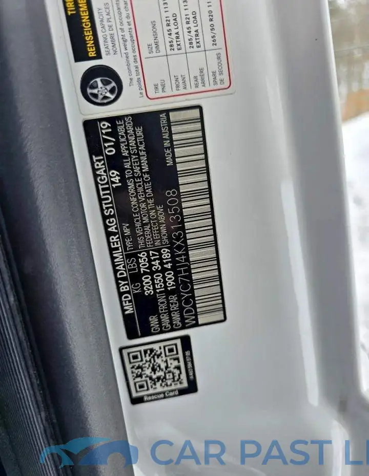 WDCYC7HJ4KX313508# 10